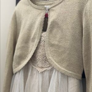 Monsoon - Gold Sparkle Sweater